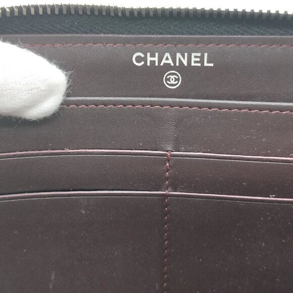 Chanel Long Wallet Black Caviar Skin 650-082425 - Picture 9 of 9